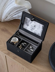 Stackers Luxury Photo Valet Box - Nero