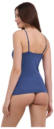 Top per spaghetti senza cuciture Falke Daily - Captain Blue