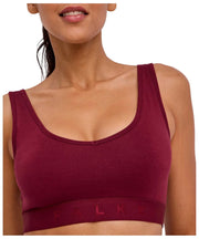 Bralette bustino in confezione da 2 con stampa Falke Daily Comfort - rossa