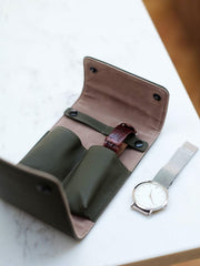 Custodia per orologio Stackers - Verde oliva