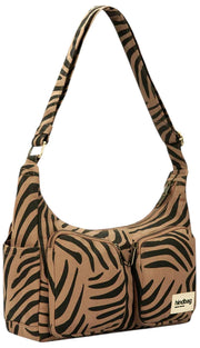 Borsa a tracolla multitasche Hindbag Emile - Cannella Tiger Brown