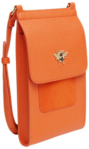Borsa a tracolla Mini Bloomsbury Alice Wheeler London - Arancione