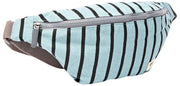 Marsupio Roka Mill Hill in tela di cotone - Striscia blu