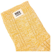 Calzini Roka Wallace Crew - Giallo mais