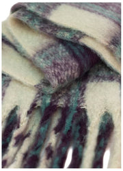 Sciarpa Cozy Flora in polvere - Damson Mix Viola