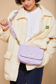 Borsa a tracolla trapuntata Hindbag Margault - Lilla