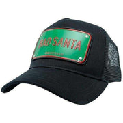 john-hatter-bad-santa-aluminium-trucker-cap---blackgreenred-34329290