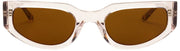 Occhiali da lettura da sole MessyWeekend Hart Blue Light - Marrone/Paloma Beige