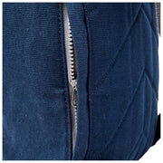 Zaino Roka Hampton piccolo in tela di cotone - Blu ammiraglio