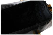 Borsa a botte classica con punta Fred Perry - Nera/Oro