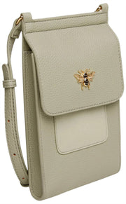 Borsa a tracolla Alice Wheeler London Mini Bloomsbury - Verde pistacchio