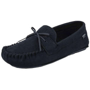 isotoner-herringbone-lined-moccasin-slippers---navy-34523513