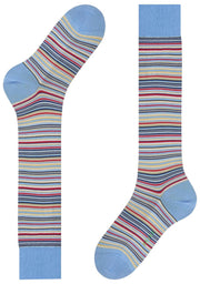Calzini alti al ginocchio Falke Microblock - Blu fiordaliso