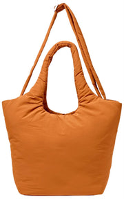 Borsa a tracolla Roka Oxford Taslon media - Arancione Digione