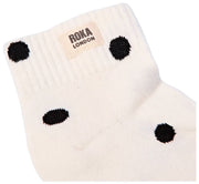 Calzini Roka Wembley - Marshmellow White Dot