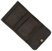 Portamonete Campomaggi Cortona Stud - Marrone