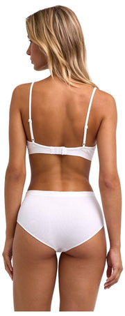 Bralette bustier senza cuciture Falke Daily - bianco