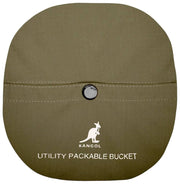 Cappello da pescatore ripiegabile multiuso Kangol - Verde oliva scuro