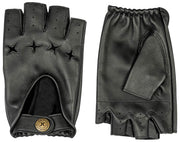 Guanti da guida in pelle Dents The Suited Racer Gripper - neri