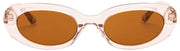 Occhiali da lettura MessyWeekend Lola Blue Light Sun - Marrone/Paloma Beige