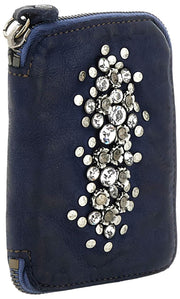 Borsa Tosca Stud Campomaggi Bella Di Notte - Blu