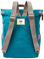 Zaino Roka Canfield B medio in nylon riciclato - Blu Mare del Nord