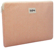 Custodia per laptop da 15 pollici Hindbag Ava Medium Weave - rosa corallo
