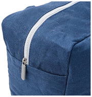 Borsa tote media in tela di cotone Roka Sloane - Blu ammiraglio