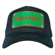 john-hatter-bad-santa-aluminium-trucker-cap---blackgreenred-34329291