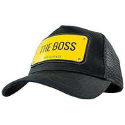 john-hatter-the-boss-rubber-trucker-cap---blackyellow-34329352