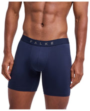 Boxer a gamba lunga Falke Daily Comfort, confezione da 2 - blu scuro/blu