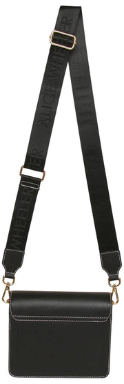 Borsa a tracolla Alice Wheeler London Sloane Camera - Nera