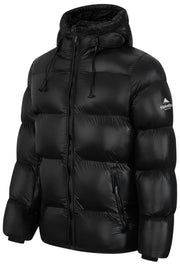 Helvetica Mountain Pioneers Piumino con cappuccio Edge - Nero