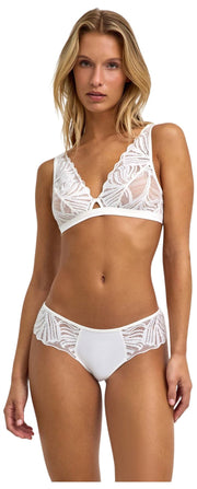 Bralette a triangolo Falke Delicate Touch - Avorio