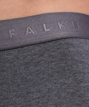 Boxer a gamba lunga Falke Daily Comfort, confezione da 2 - Erica grigio scuro