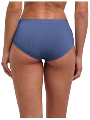 Slip a vita media senza cuciture Falke Daily - Blu Capitano