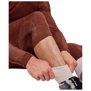 Falke Wool Technology Collant a 3/4 vestibilità regolare - Marrone Castagna