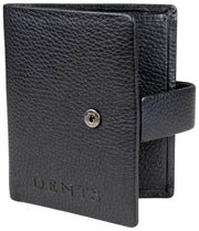 Portafoglio porta carte bifold Dents Aire - nero