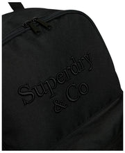 Zaino con logo Superdry & Co Company - Nero/Nero