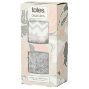 totes-toasties-2-pack-fair-isle-and-chenille-supersoft-bed-socks---greywhite-34518364