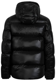 Helvetica Mountain Pioneers Piumino con cappuccio Silver 2 - Nero