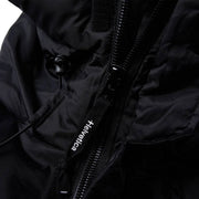 Helvetica Mountain Pioneers Giacca parka con cappuccio Himalaya - nera