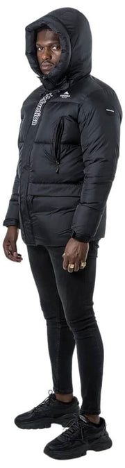 Helvetica Mountain Pioneers Parka con cappuccio Capri 3 - Nero