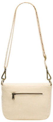 Borsa a tracolla Hindbag Margault - Velluto beige