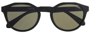 Occhiali da sole rotondi bio -acetato superdry - nero