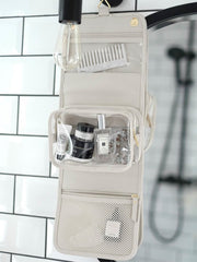 Borsa da bagno piccola da appendere Stackers - Crema di farina d'avena