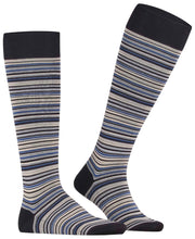Calzini alti al ginocchio Falke Microblock - Nero Mix