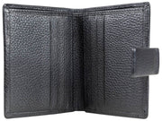 Portafoglio porta carte bifold Dents Aire - nero