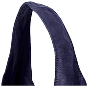 Borsa a tracolla grande in tela di cotone Roka Hoxton - Blu navy