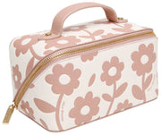 Alice Wheeler London Floral Mini Train Case - Rosa